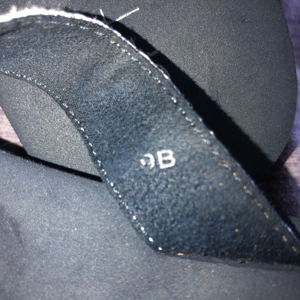 Blue and striped LOFT thick flip flop - Picture 4 of 4